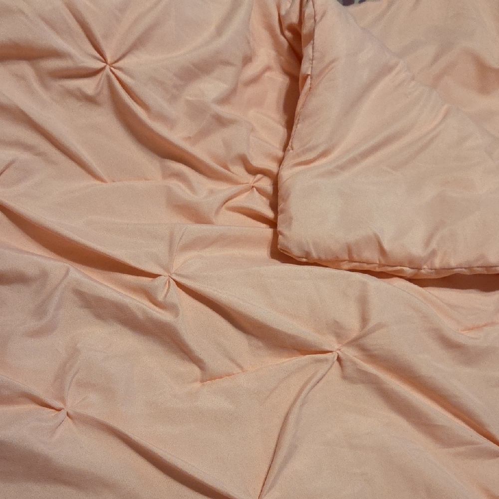 Peach Comforter Set